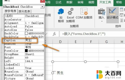 excel怎么添加勾选框 Excel中如何插入可以勾选的方框