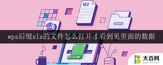 wps后缀xls的文件怎么打开才看到见里面的数据 如何打开wps后缀为xls的文件