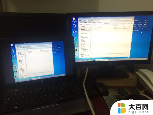 笔记本怎么连接到台式显示屏 笔记本和台式电脑如何通过有线连接