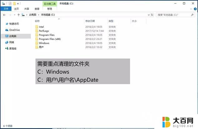 win10系统盘最重要的文件 Win10 C盘哪些文件可以手动删除