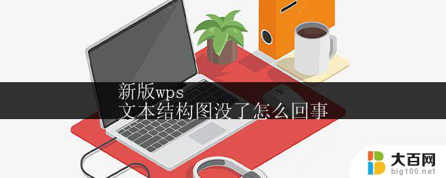 新版wps
文本结构图没了怎么回事 新版wps文本结构图消失怎么办