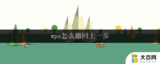 wps怎么撤回上一步 wps回退到上一步怎么操作