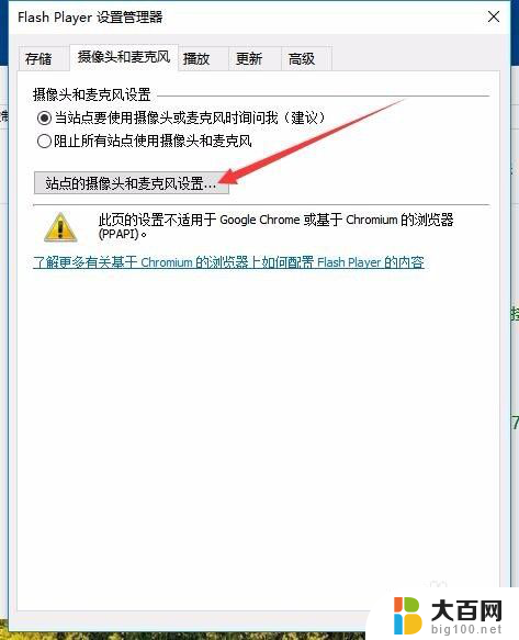 浏览器怎么打开摄像头权限 Win10浏览器怎么允许网页访问摄像头