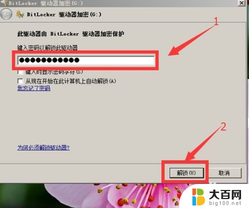 如何解除u盘加密 BitLocker U盘加密密码怎么找回