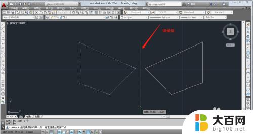 镜像快捷键cad CAD中图形翻转的常用快捷键