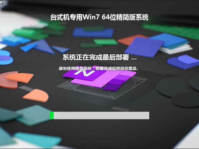 台式机专用Win7 64位精简版系统